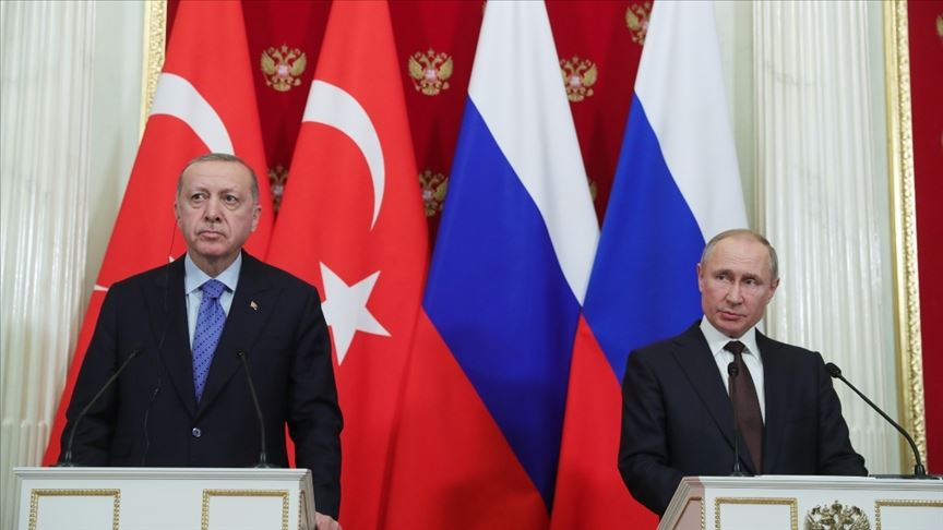 Cumhurbaşkanı Erdoğan ile Putin Dağlık Karabağ