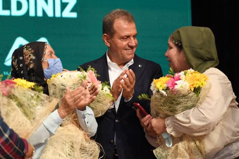 Başkan Seçer, Mersin’in Dört Bir Yanından Gelen Çiftçi Kadınlarla Buluştu