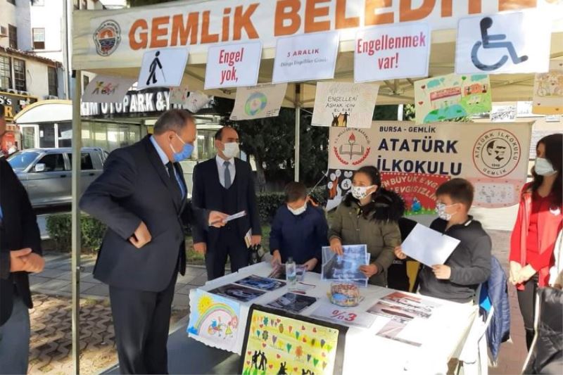 Bursa Gemlik Atatürk İlkokulu farkındalık standı açtı