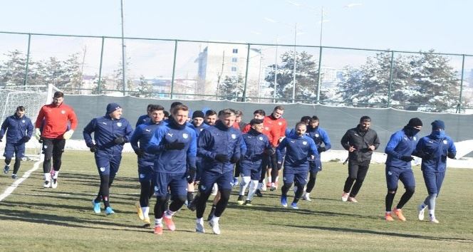  BB Erzurumspor Galatasaray maçı hazırlıklarını sürdürdü.