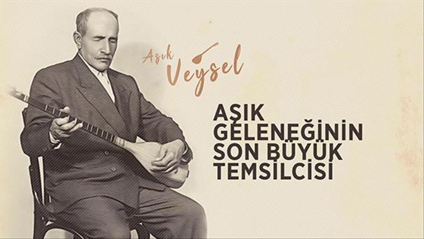 Halk ozanı Aşık Veysel, vefatının 48. yılında TRT