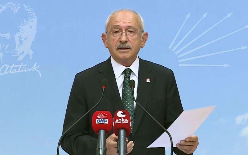 Kılıçdaroğlu: “İklim master planını Millet İttifakı olarak biz hazırlayacağız”