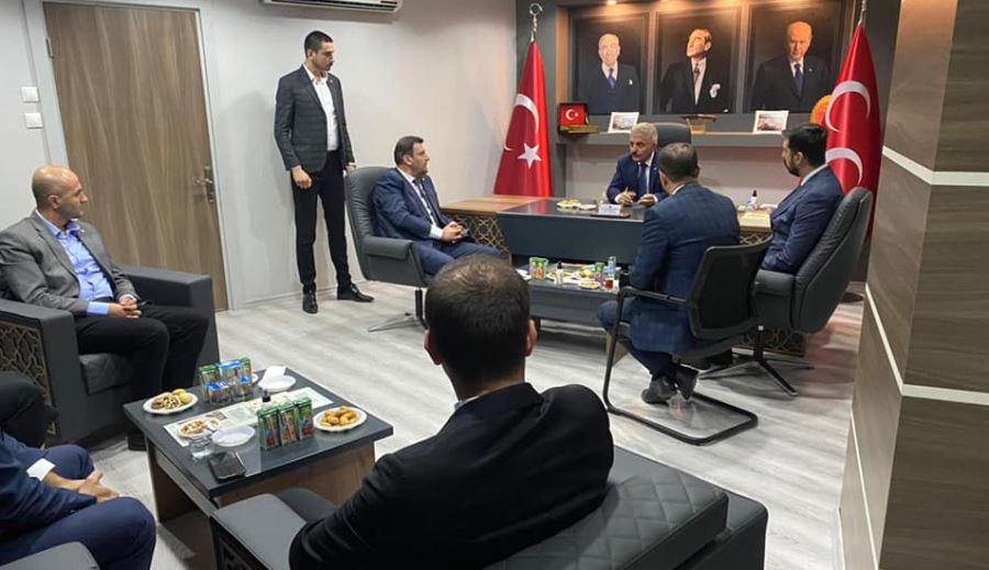 Büyükataman MHP Osmangazi ilçe teşkilatını ziyaret etti