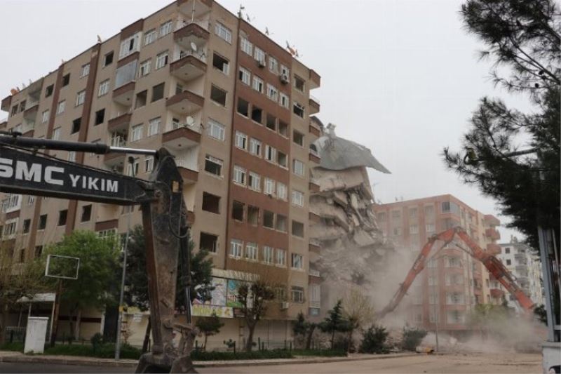 Diyar GAP sitesinin yıkımı tamamlanacak