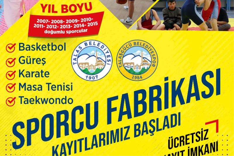 Kayseri Talas Sporcu Fabrikası