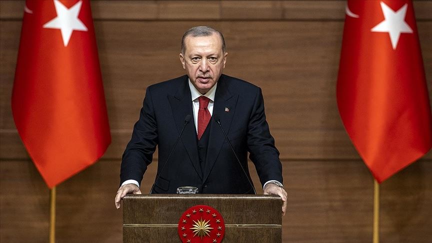 Cumhurbaşkanı Erdoğan: Anadolu, sanat üretimi için büyük bir klasör gibidir