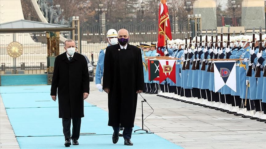 Arnavutluk Başbakanı Rama Ankara