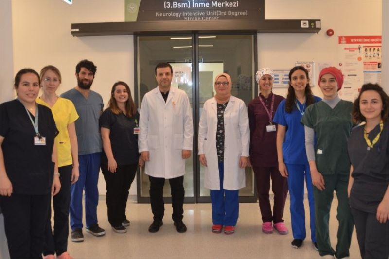Bursa Şehir Hastanesi İnme Merkezi felç geçiren hastalara şifa oluyor