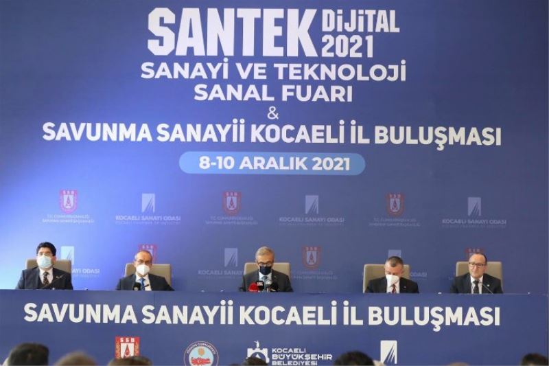 SANTEK Dijital Fuarına USTAM Kocaeli Projesi konuşuldu 