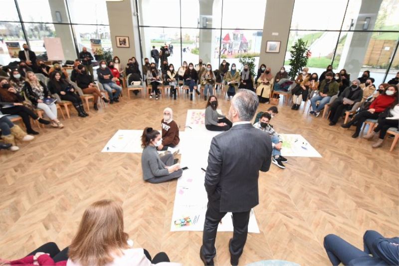 Bursa Kültürpark dönüşümü için gençleri dinledi