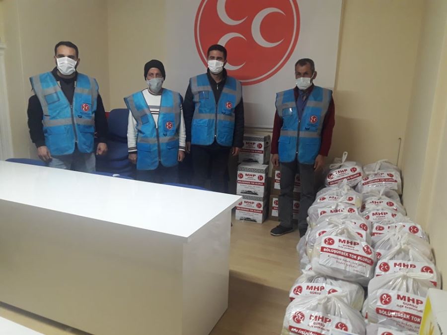 MHP Gürsu İlçe Teşkilatından Gıda Yardımı