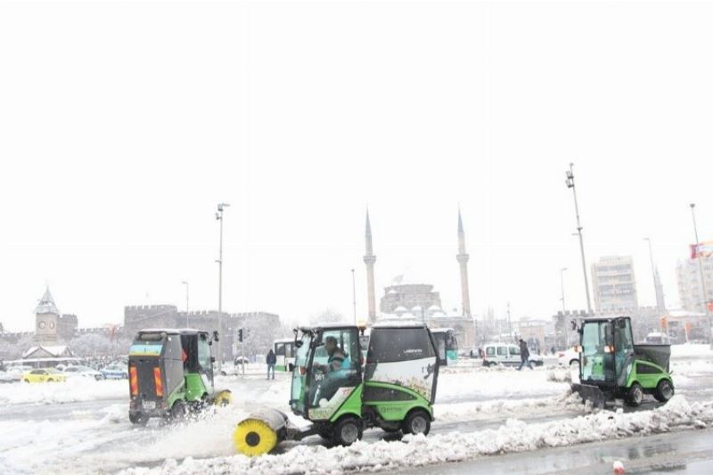 Kayseri Kocasinan yağışa hazır 