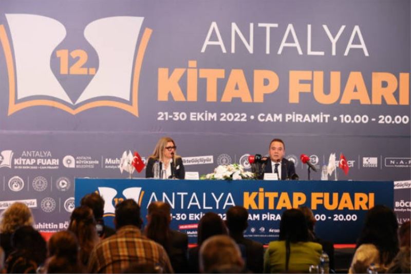 12. Antalya Kitap Fuarı başlıyor