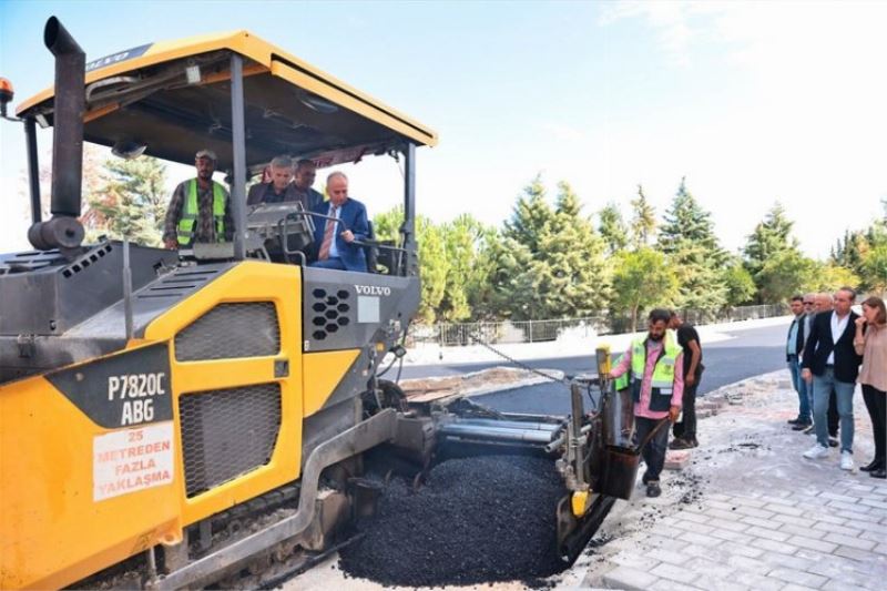 Çamlık Caddesi modern ve konforlu olacak