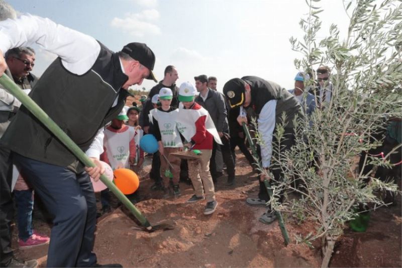 Şanlıurfa yeşile bürünecek