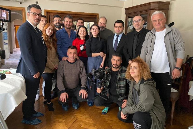 İzmit Belediyesi koordinatörlerinden film setine ziyaret