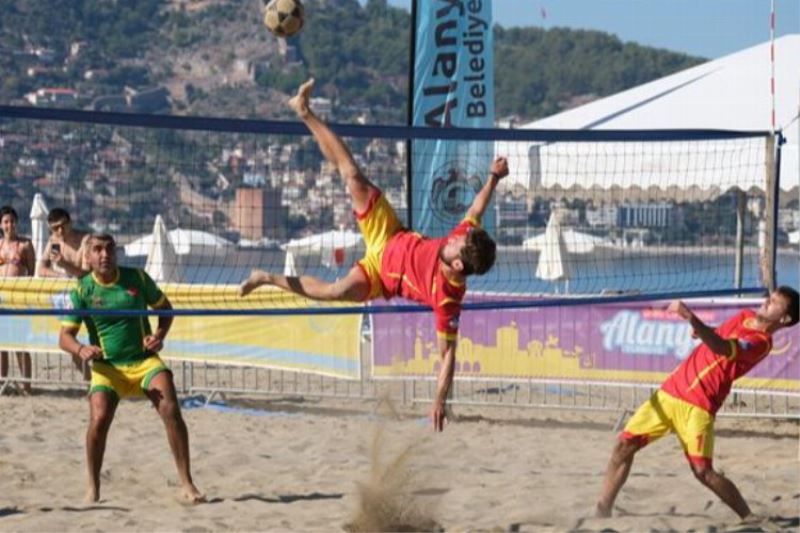 Alanya’da Footvolley Dünya Kulüpler Kupası coşkusu