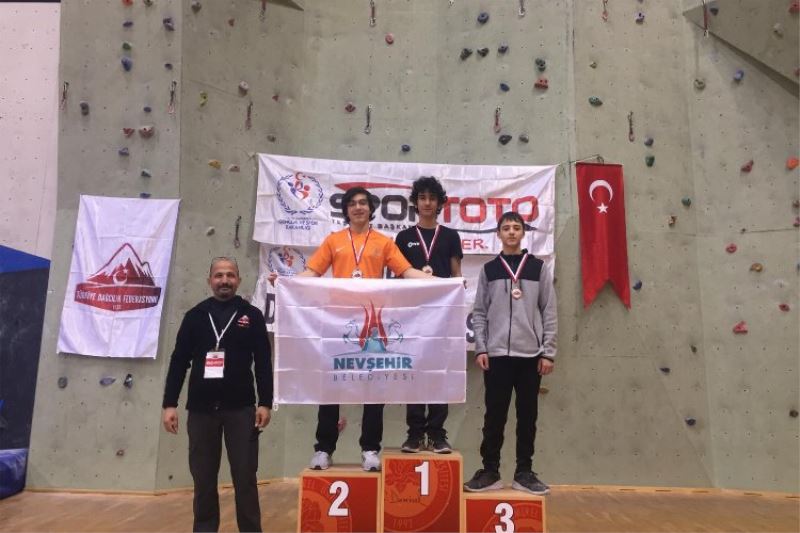 Spor Tırmanış Türkiye Şampiyonası’nda Mustafa Sacit Sümer Türkiye 2