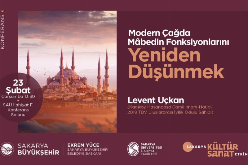 ‘Yeniden Düşünmek’ isimli konferans SAÜ’de