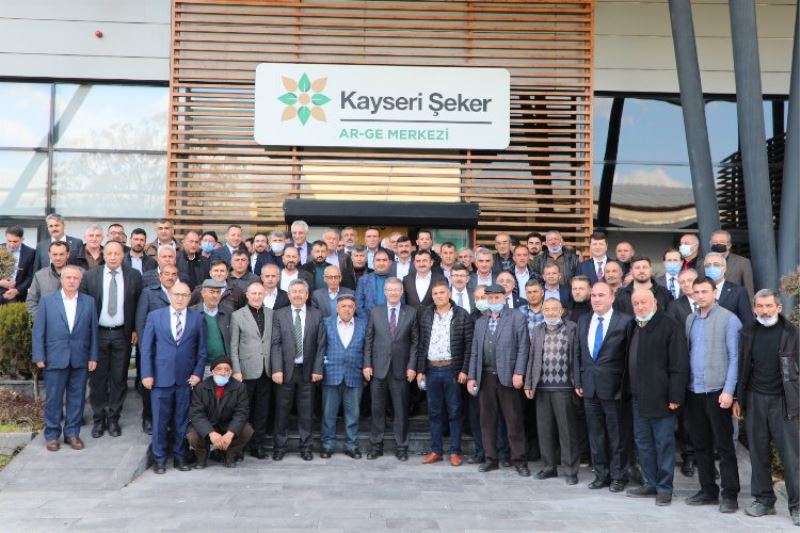 Kayseri Şeker’in 21. Çiftçi Meclisi toplandı 