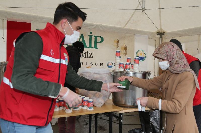 Ankara Gölbaşılılara kandil simidi ikramı