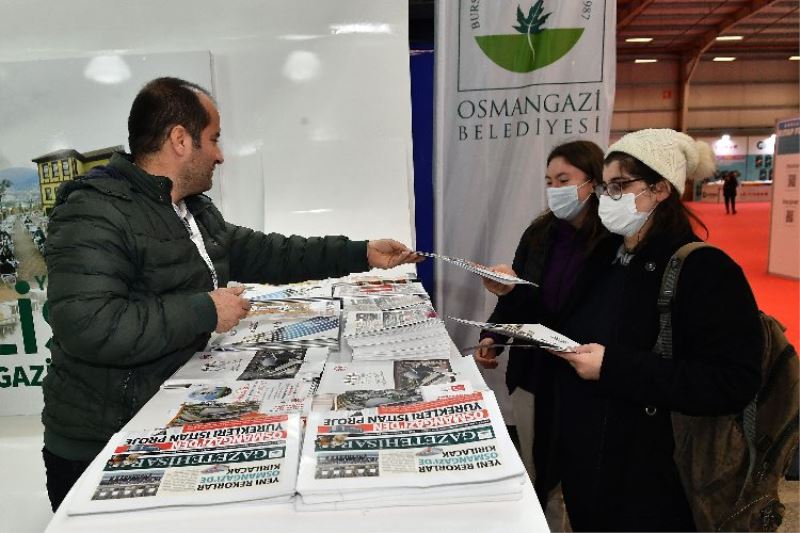 Bursa Osmangazi Yayınları fuarda büyük ilgi görüyor