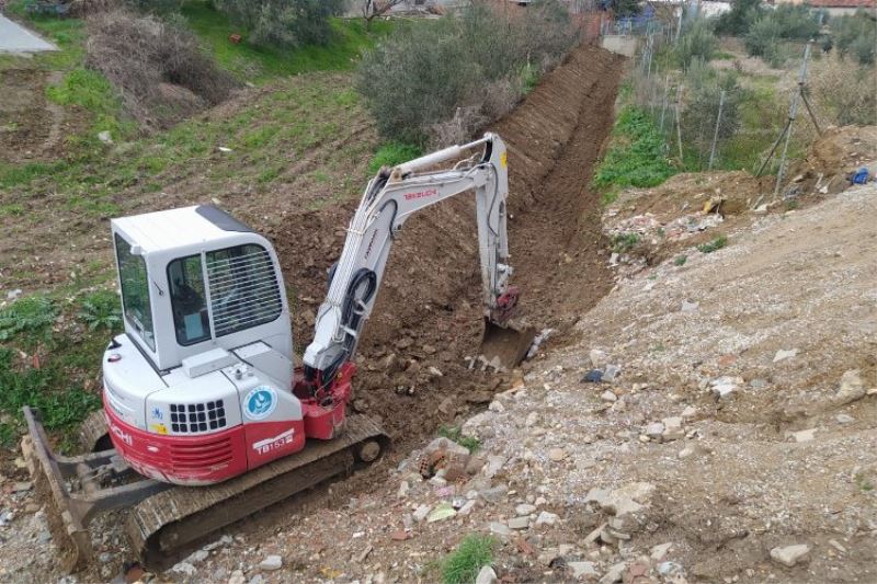 Manisa Çepnidere’de taşkınlara karşı önlem alınıyor