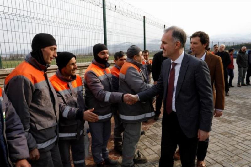 Bursa İnegöl Belediyesi Temizlik İşleri İdari Binasını hizmete girdi 