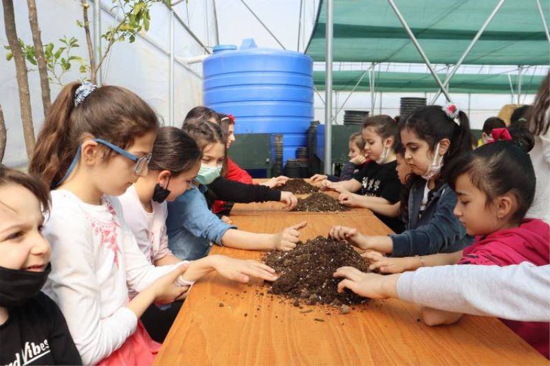 Çocuklar Yaşam Bahçesi’nde hem eğlendi hem öğrendi