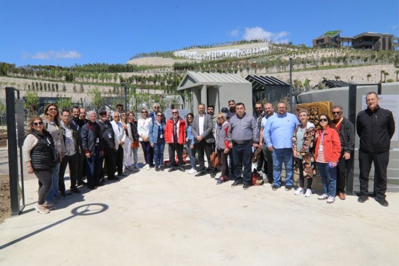 Turist rehberleri  EXPO 2021 Hatay alanlarını  inceledi 