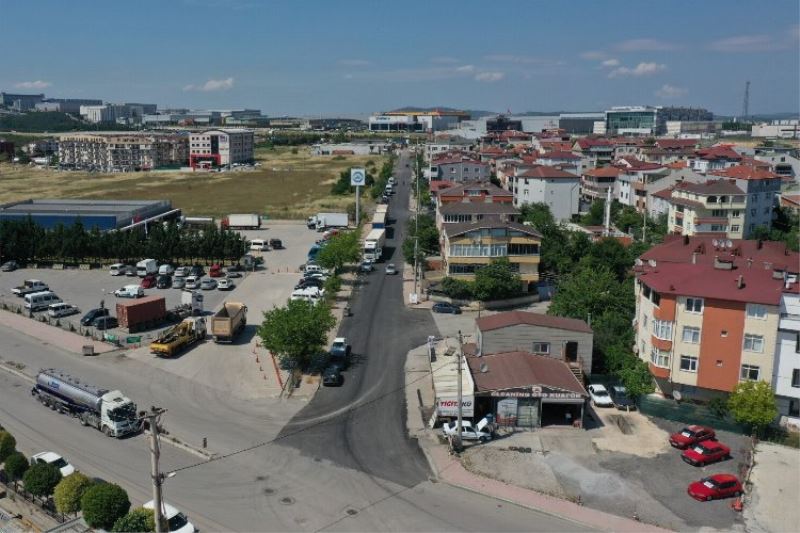 Kocaeli Gebze Şehit Arslan Kulaksız Caddesi yeni yüzüne kavuştu