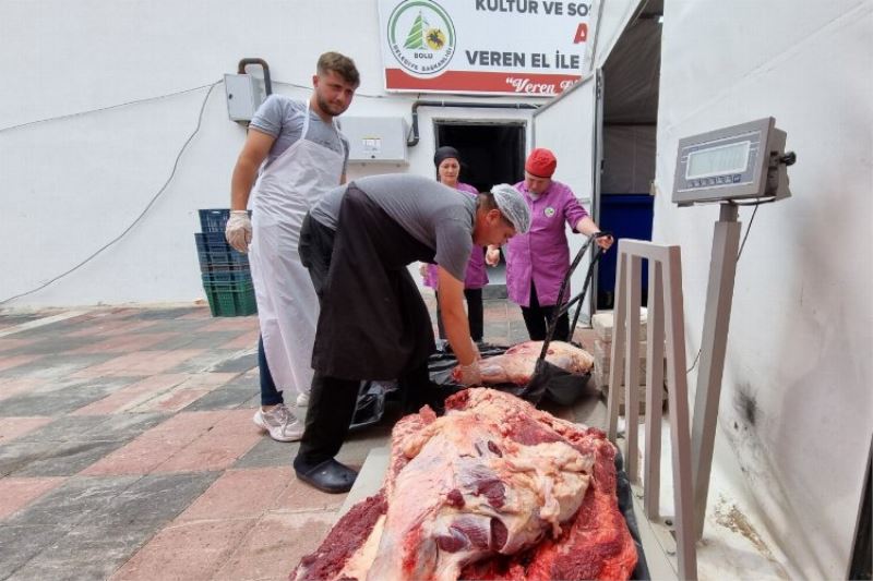 Bolu kurbanda bağış rekoru kırdı