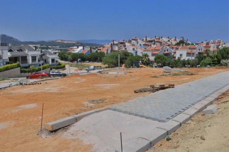 İzmir Güzelbahçe, yeşil alanlara yeni bir park daha ekliyor