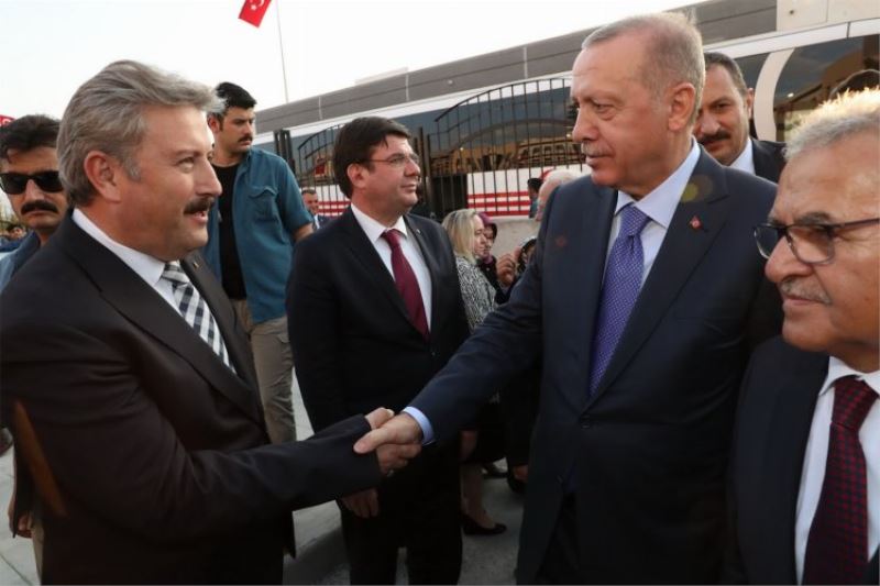 Kayseri Melikgazi Cumhurbaşkanı Erdoğan