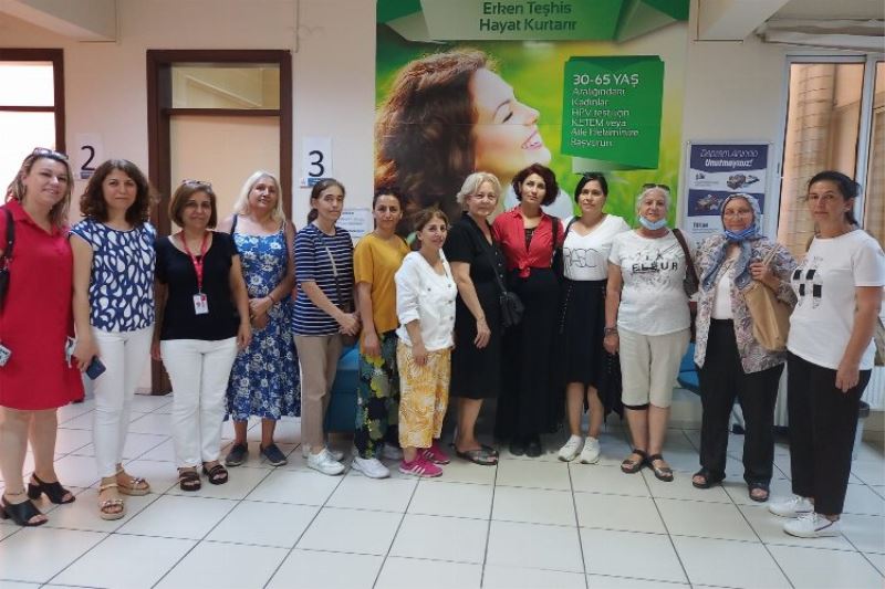 İzmir Çiğlili kadınlara sağlıklı yaşam desteği