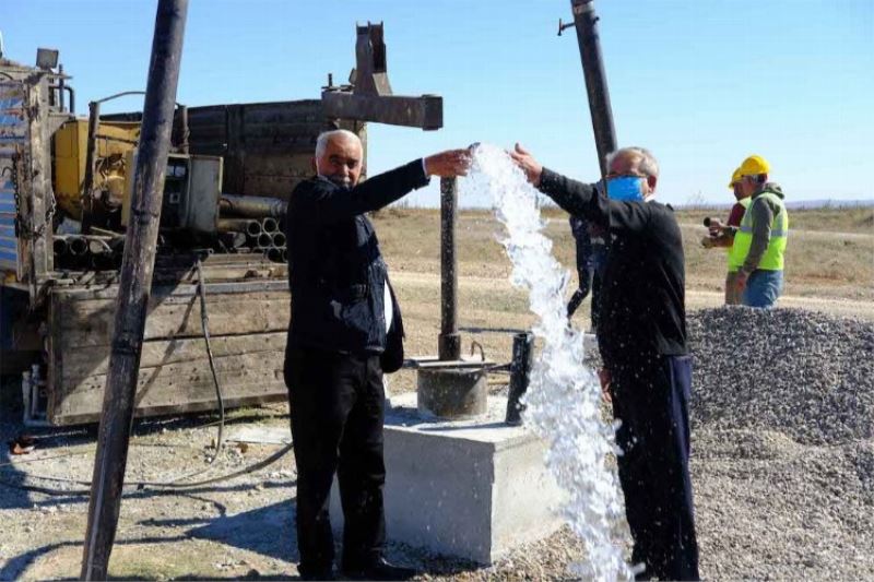 İki köy daha içme suyuna kavuştu