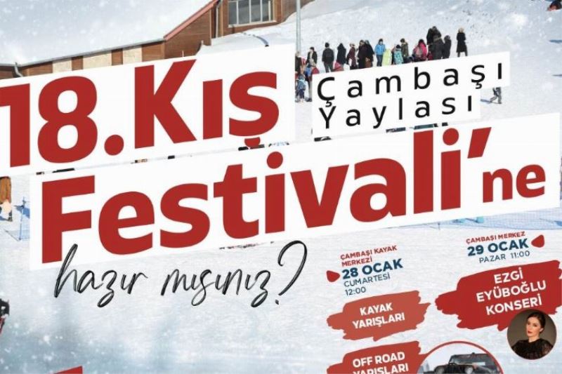 Yaylada Kış Festivali başlıyor