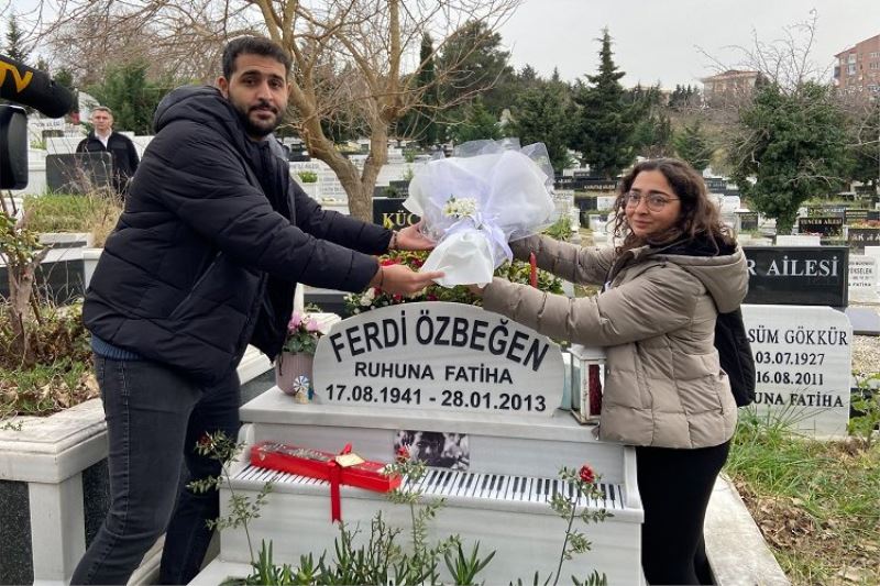 Ferdi Özbeğen unutulmadı