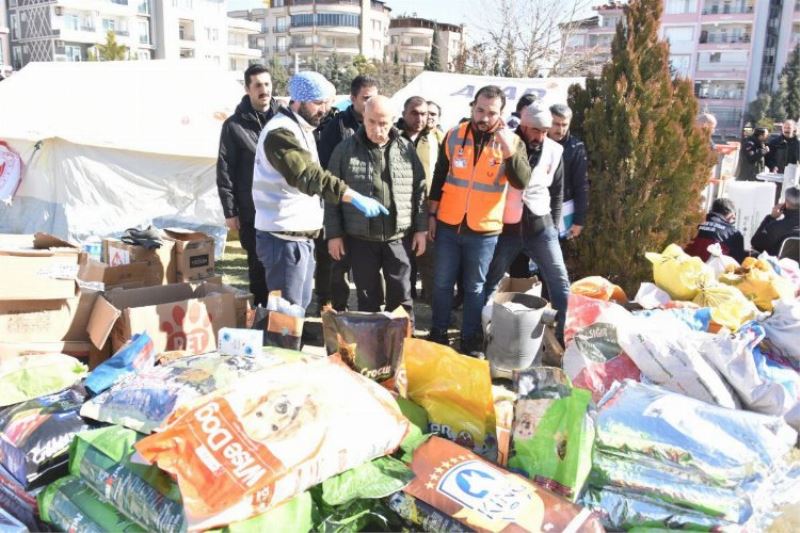 Deprem bölgelerine 45,4 ton mama ulaştırıldı