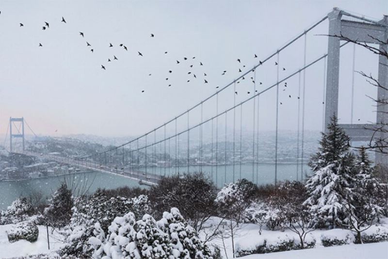 İstanbul alamda! Kar, soğuk ve fırtına