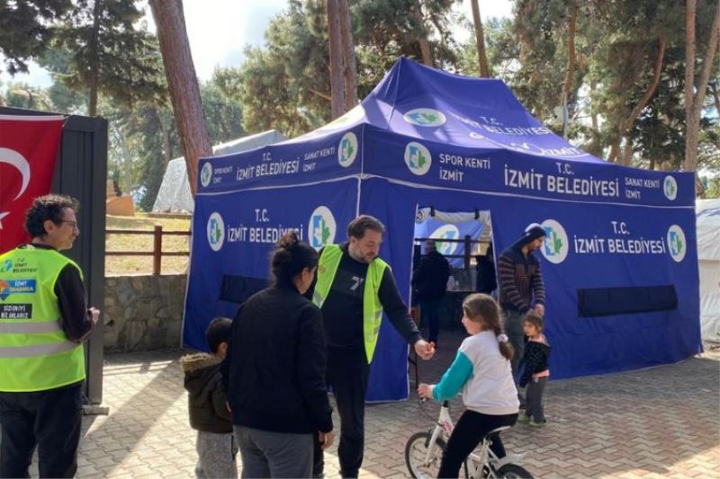 İzmit, Hatay Defne’de sosyal alan oluşturdu