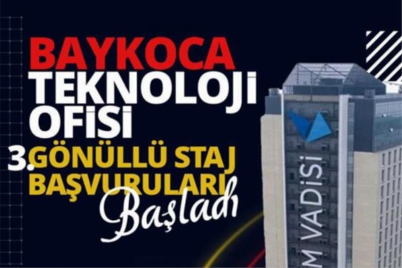 Baykoca Gönüllü Staj Başvuruları