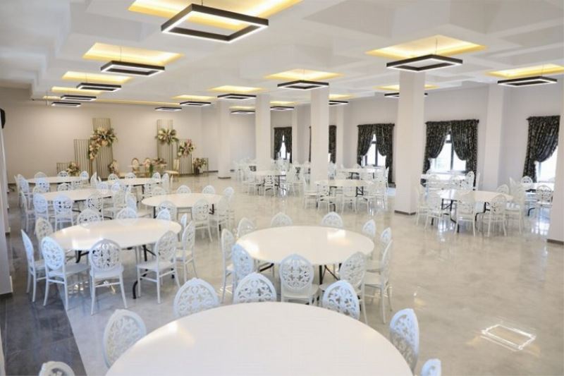 Kayseri Melikgazi Belediyesi düğün salonunu yeniledi