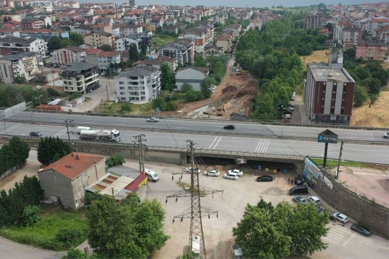 Derince-Körfez arasında trafiğe neşter!