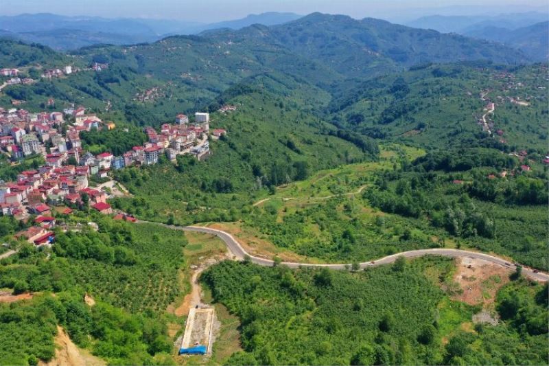 80 yıllık heyelan çilesi sona erdi