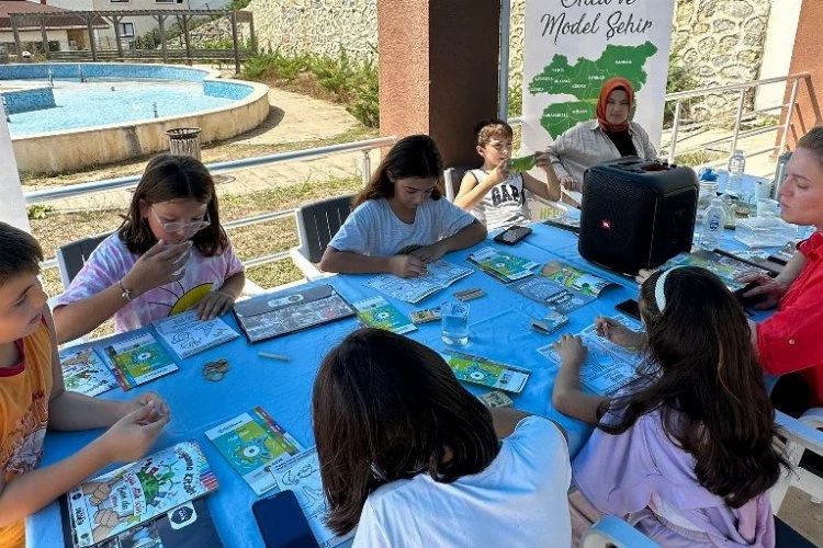 Dilovalı çocuklara sıfır atık eğitimi