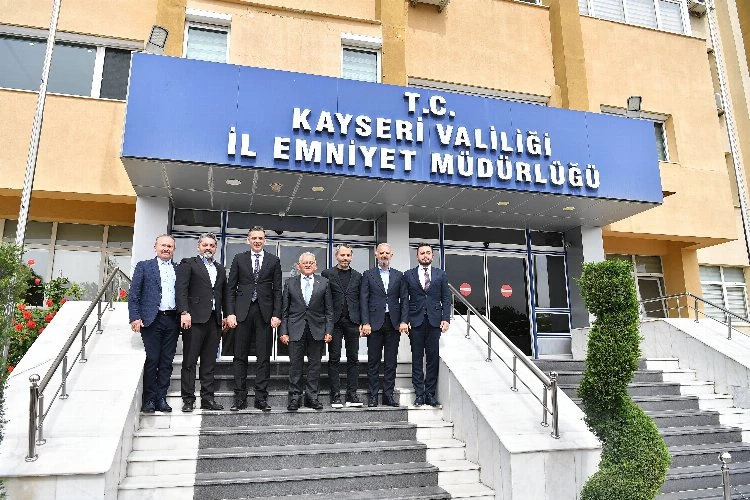 Başkan Büyükkılıç’tan İl Emniyet Müdürü Aydın’a “hayırlı olsun” ziyareti