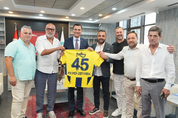 Fenerbahçe Taraftar Derneklerinden Başkan Zeyrek’e ziyaret