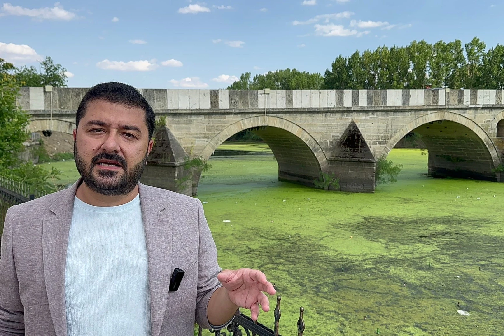CHP’li Yazgan Tunca Nehri’nden seslendi: Pislikte yaşamak zorunda mıyız?