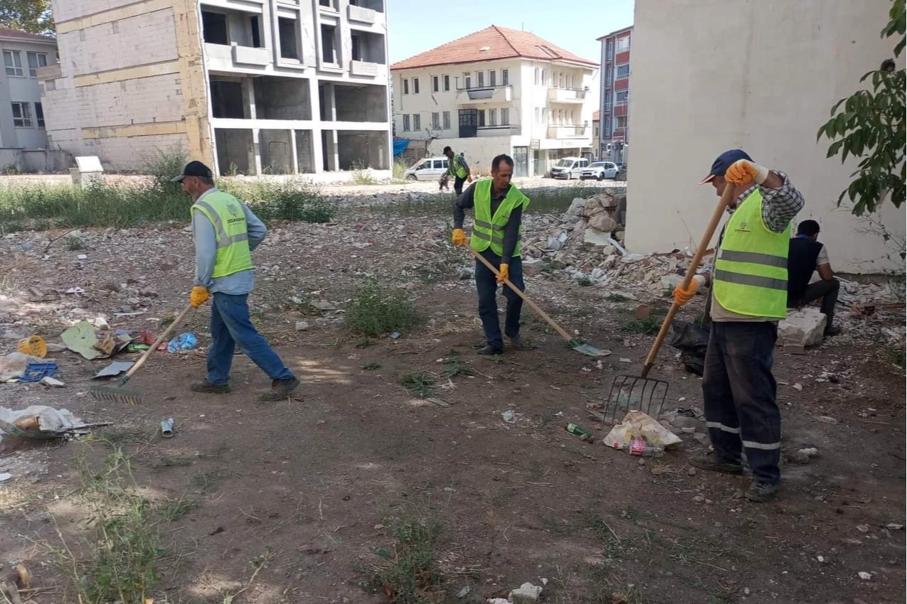 Doğanşehir Belediyesi çalışmalarına devam ediyor